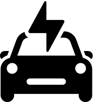 PKW mit Blitz